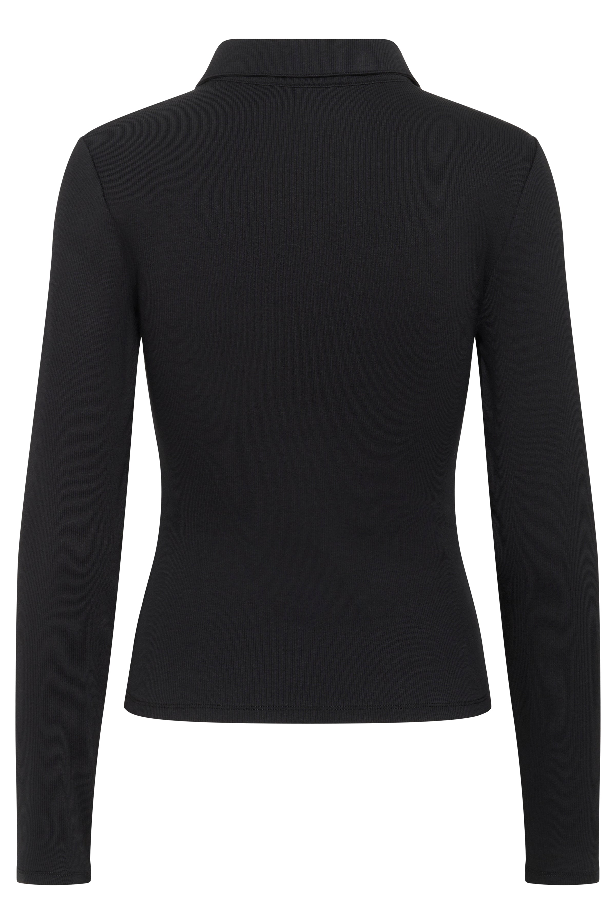 GZdrew langærmet polotrøje - sort